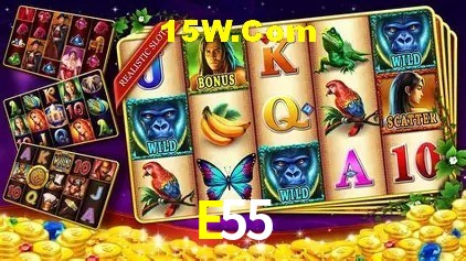 E55: Jogos de Caça-Níqueis-Altas Recompensas, Roleta-Velocidade, Blackjack-Desafios Máximos